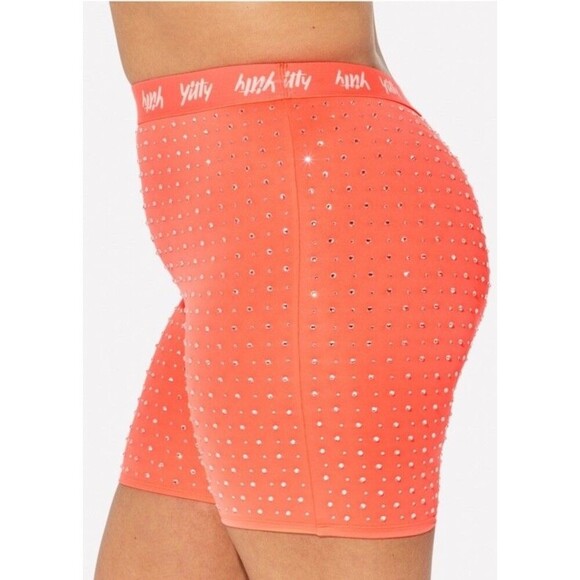 3XL YITTY-VERSARY Major Label Smoothing High Waist Short Bling Rhinestones - Picture 4 of 14